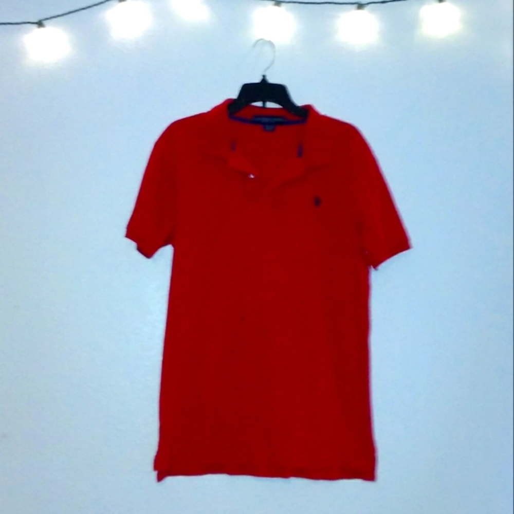 5 For $25 U.S. Polo Assn Red Polo Shirt